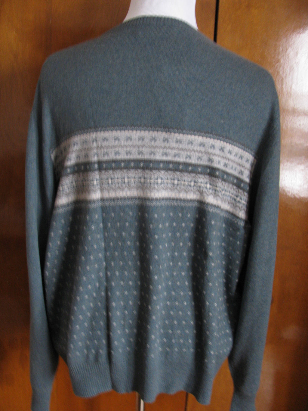 Bloomingdales men's combo cashmere crewneck sweater size XXL New