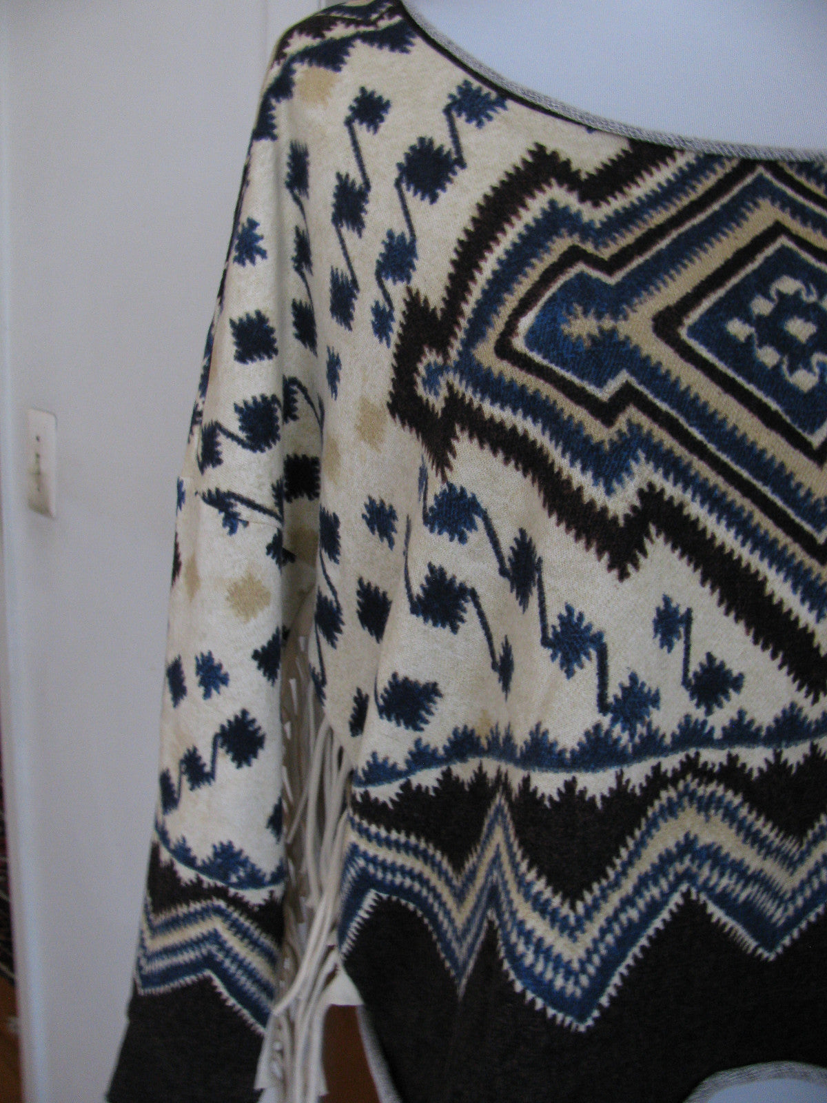 Denim & Supply  women’s fringe terry pullover New