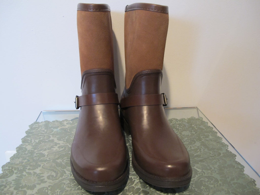 UGG Australia women's brown waterproof round toe New boots 