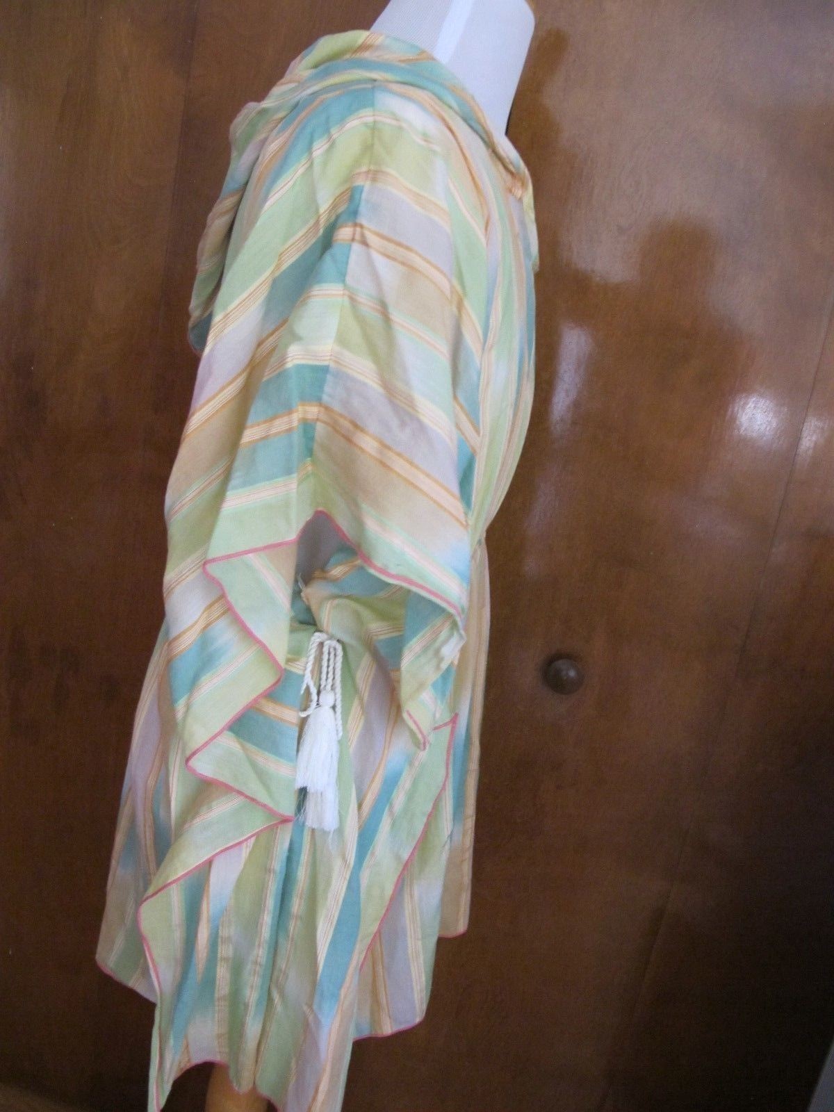 Anthropologie Lilka women’s swimsuit multi-color cotton rayon cover up dress