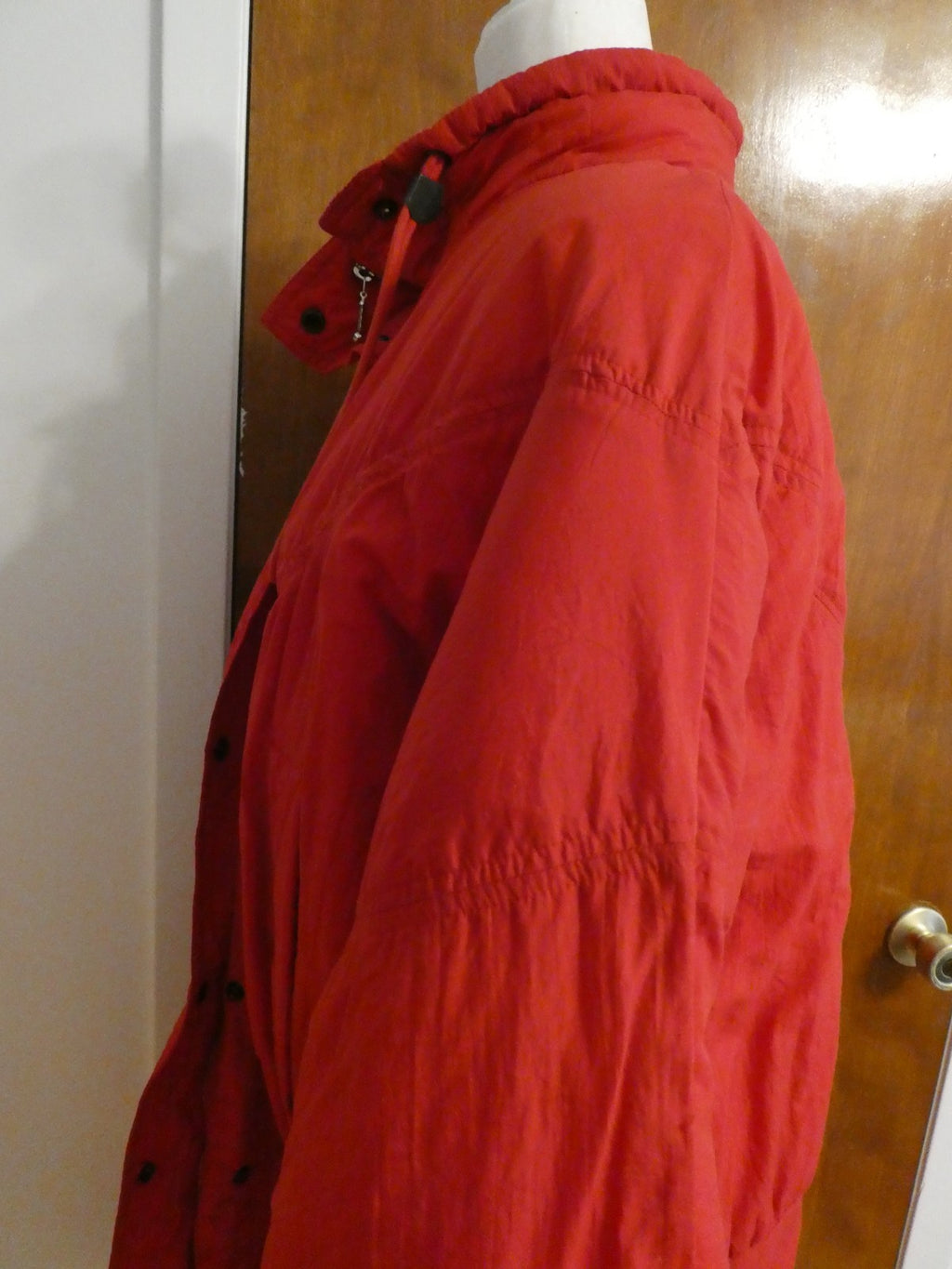 Women’s Royce Winter Coat Red Synthetic Warm Puffer Size 96/170 (US Size M/L)