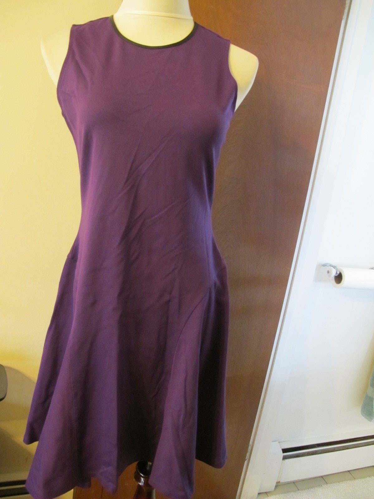Ralph Lauren women's purple dress sleeveless size medium
