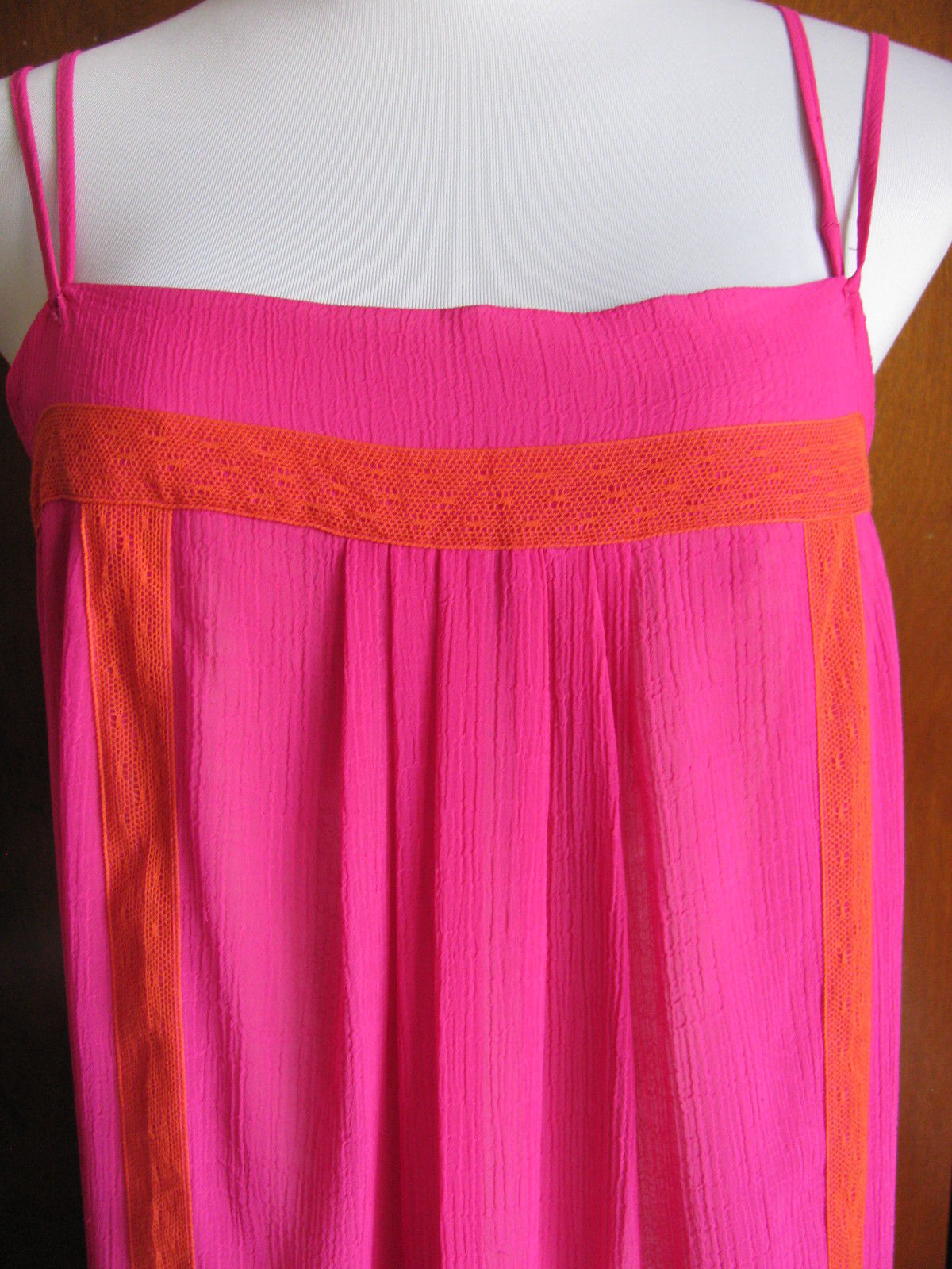 Rachel Roy women's pink detailed lined summer dress Size L, XS, S