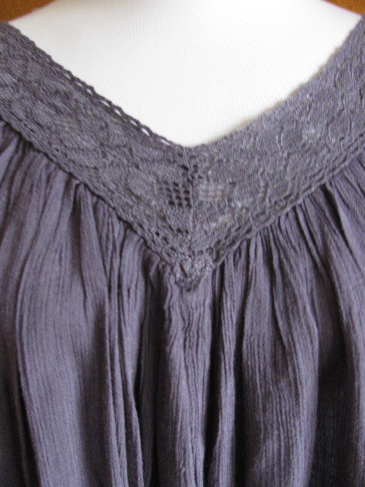 Denim & Supply women’s washed purple cotton viscose top  New