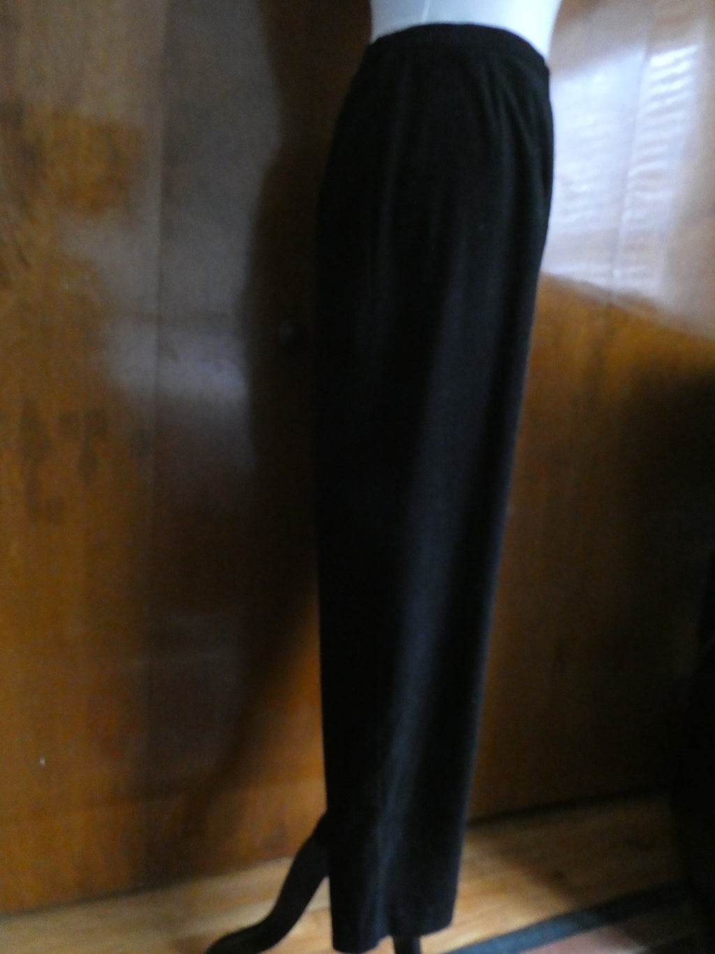 JM Collection by Jennifer Moore Women’s Straight-leg pants Black Polyester SZ 12
