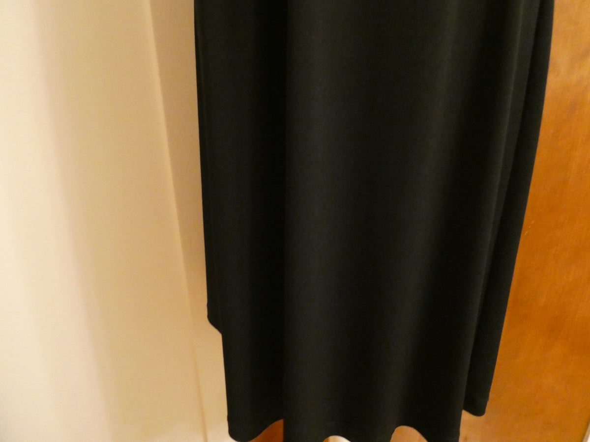 Chico's Black Sleeveless Dress Size 2 / US 12 L 92% Polyester 8% Spandex