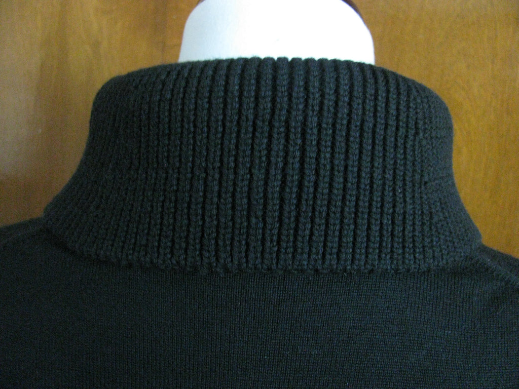 Lacoste women's black turtleneck dress 