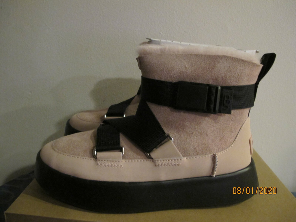 Ugg Australia Women's Classic Boom Buckle Combines Sneaker And Boot 6
