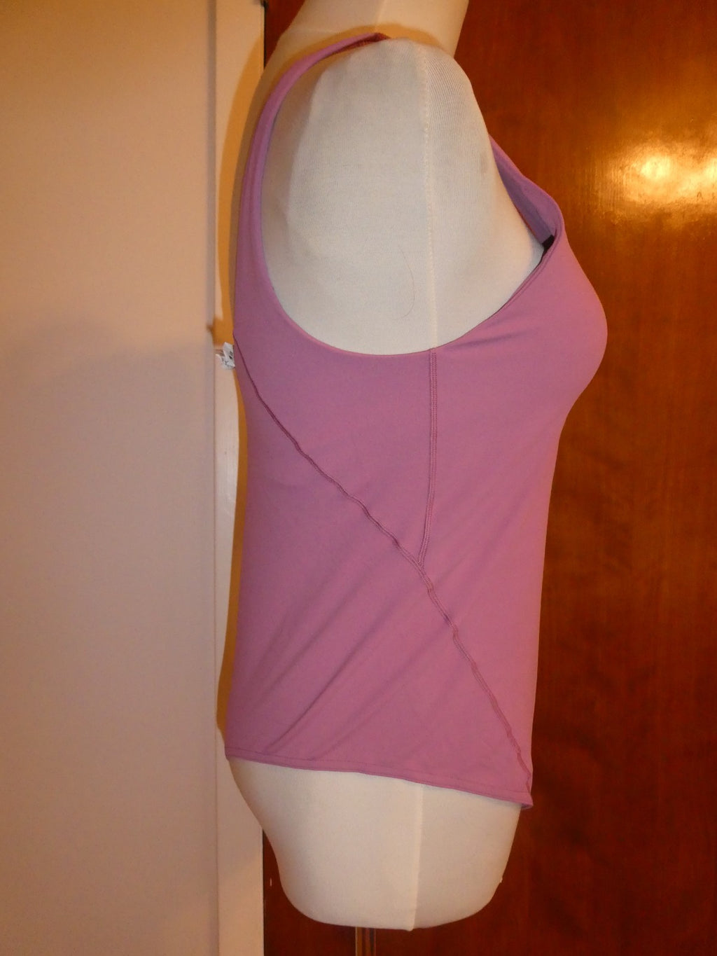 Lululemon Women Pink Align Bodysuit with Build-in Bra Sz 10 Original price $148