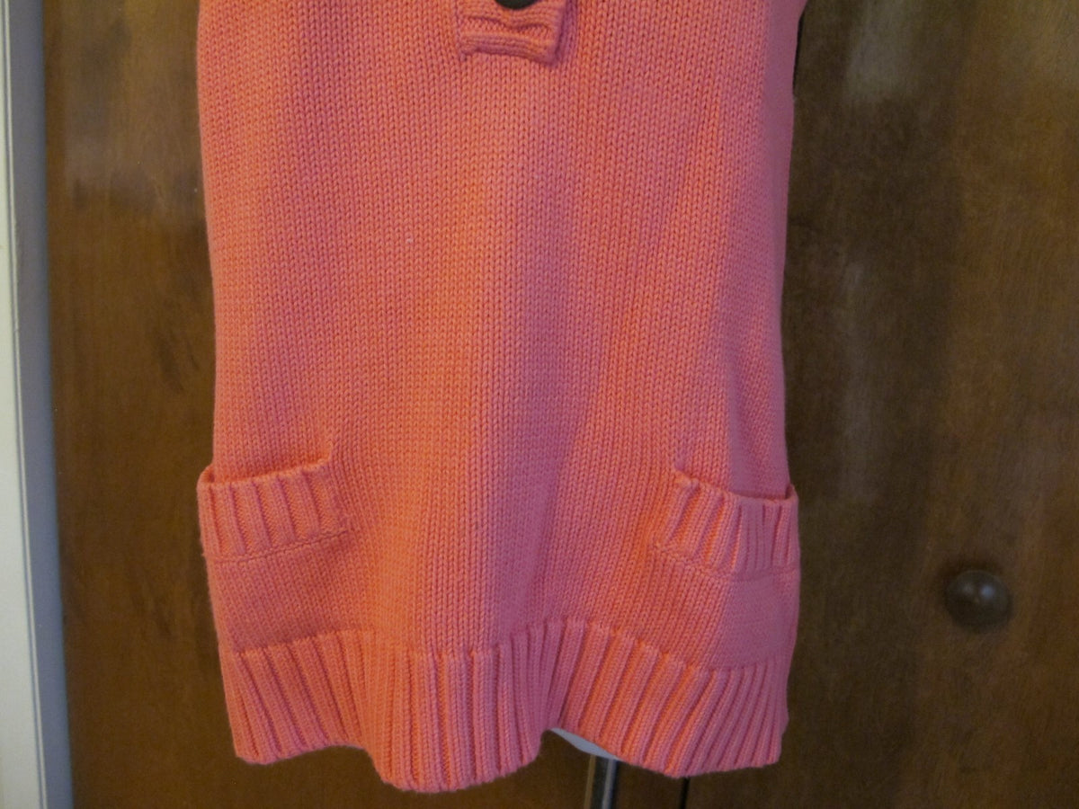 New w/tags Eddie Bauer women’s orange cotton gorgeous vest size large 
