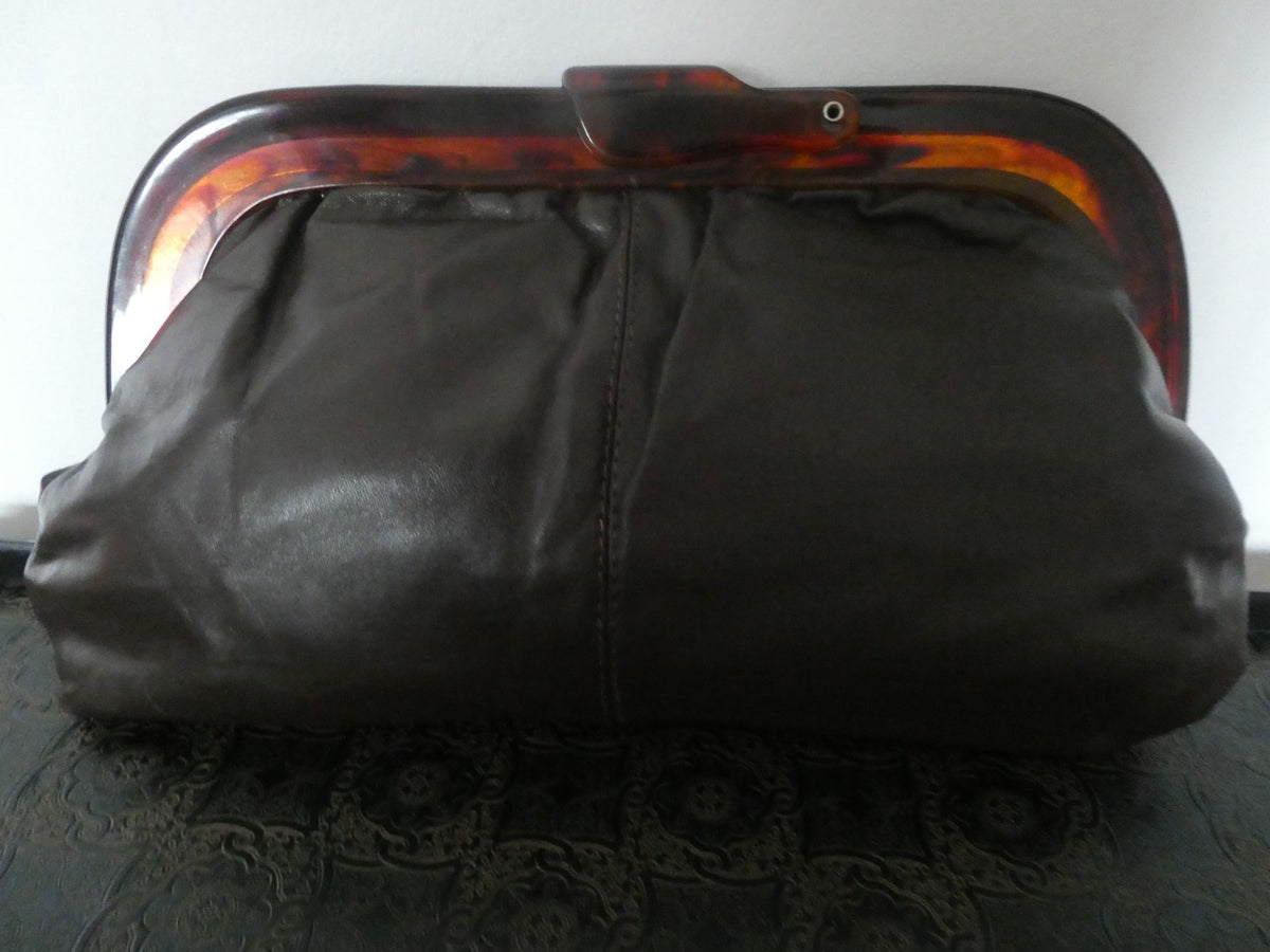 Unbranded Women's Brown Clutch 13” X 8” X  2"