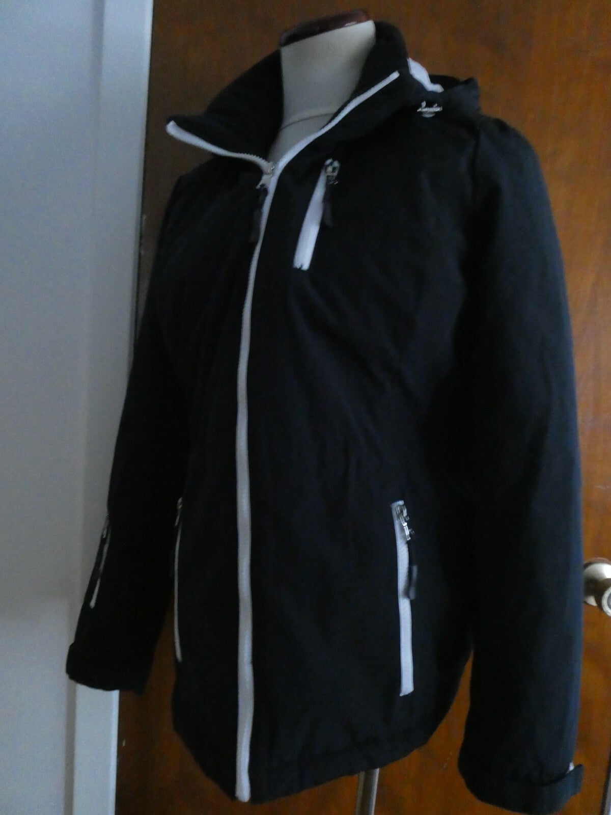 G.H. Bass CO. Junior’s Boys Navy Hooded Winter Coat Jacket Size Small