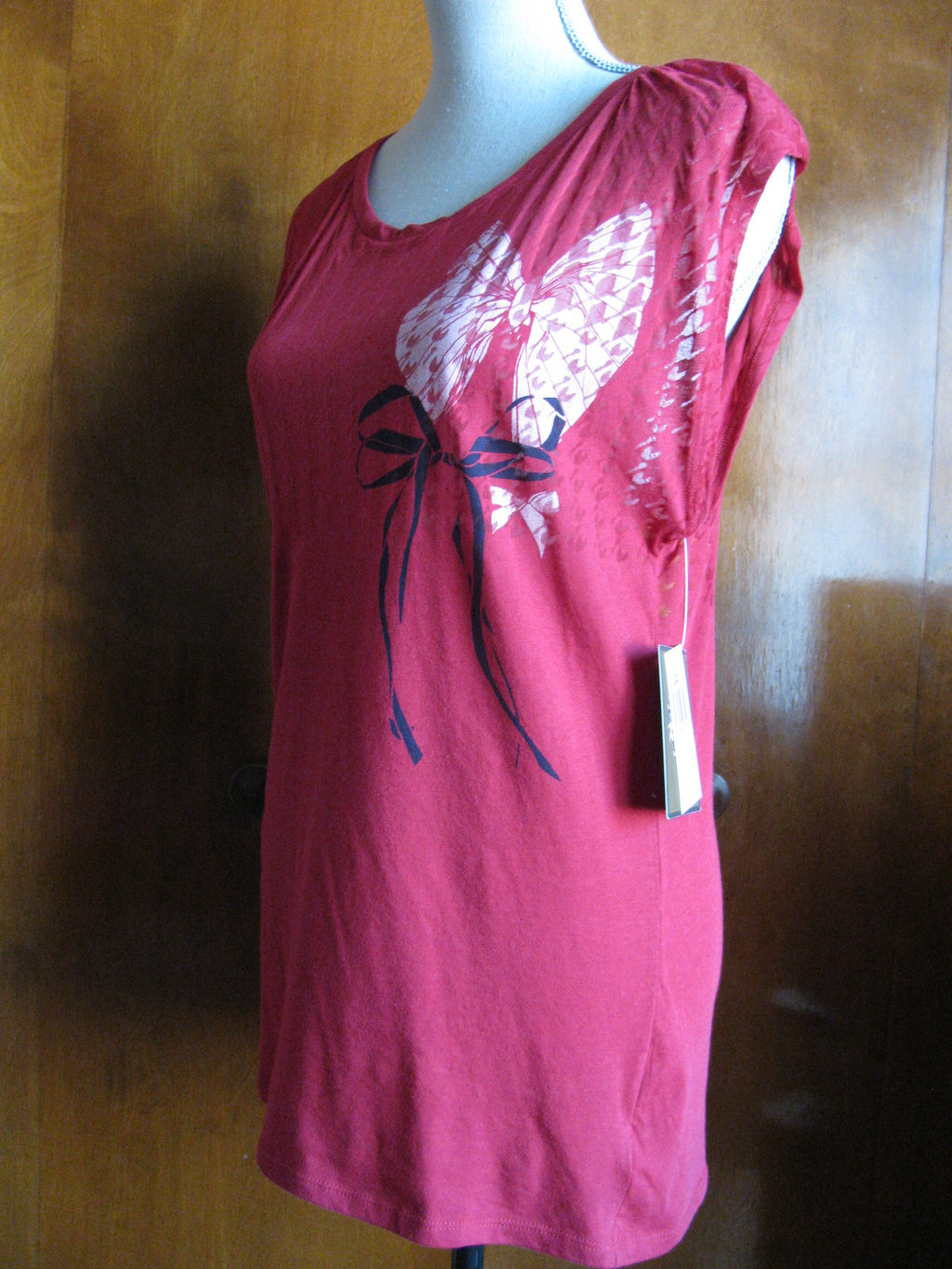 Juicy Couture Women's Red Top Tee New