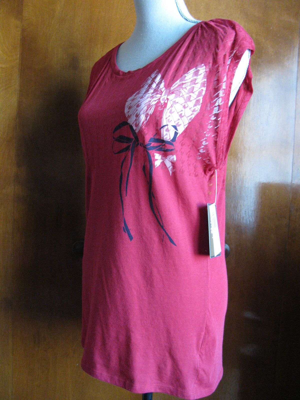 Juicy Couture Women's Red Top Tee New