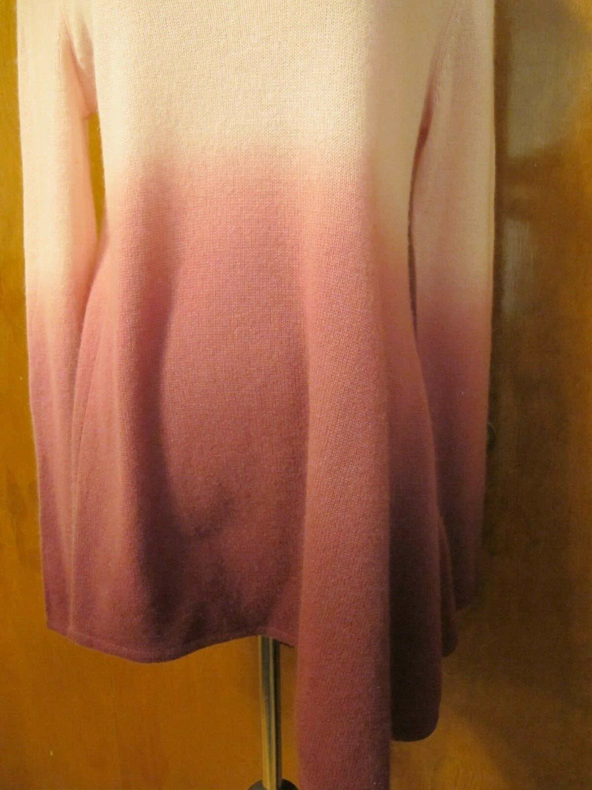 Lord &Taylor Women's multi color cashmere sweater XL