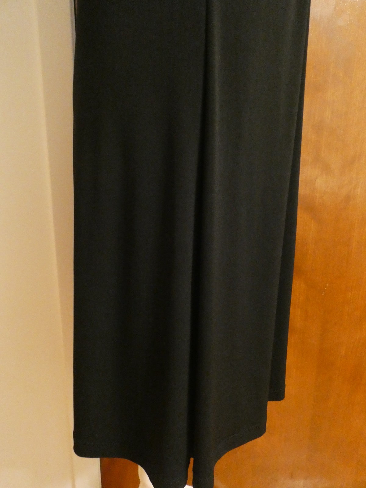 Chico's Black Sleeveless Dress Size 2 / US 12 L 92% Polyester 8% Spandex