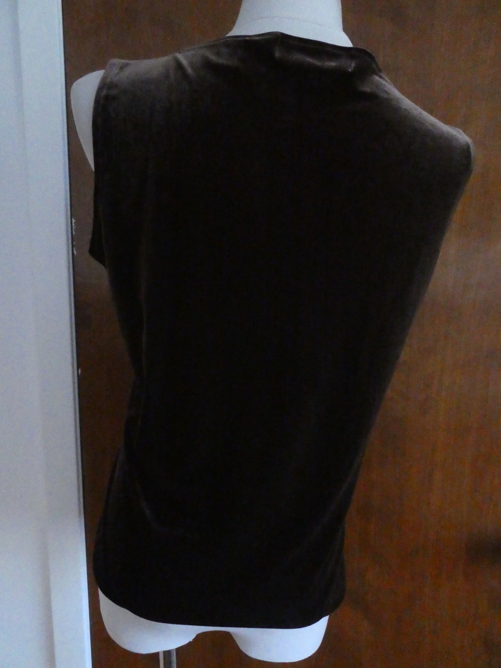 Sport women's brown velour top size Medium