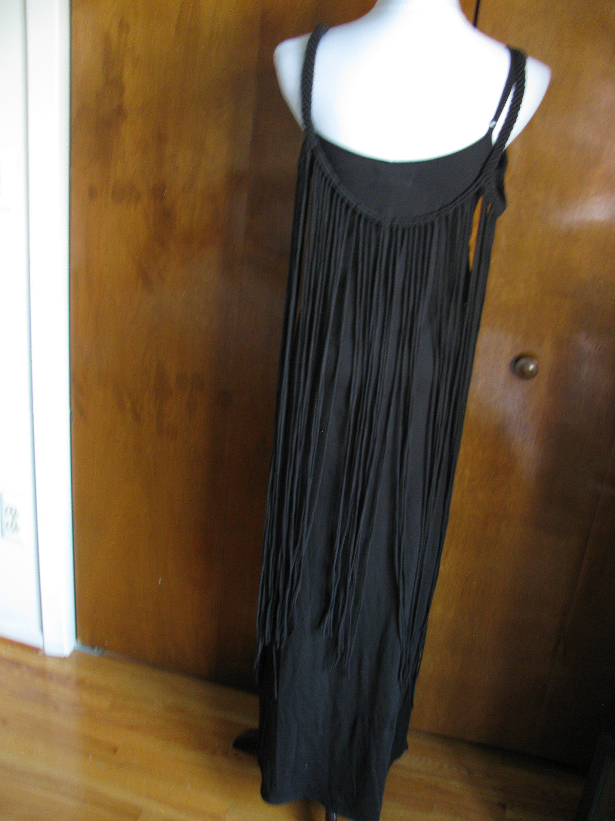 Denim & Supply women's black crafted cotton dress New
