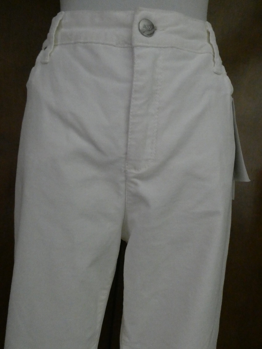 Lauren Ralph Lauren Women’s Winter Cream Slim Straight Leg Mid-Rise Pants 14