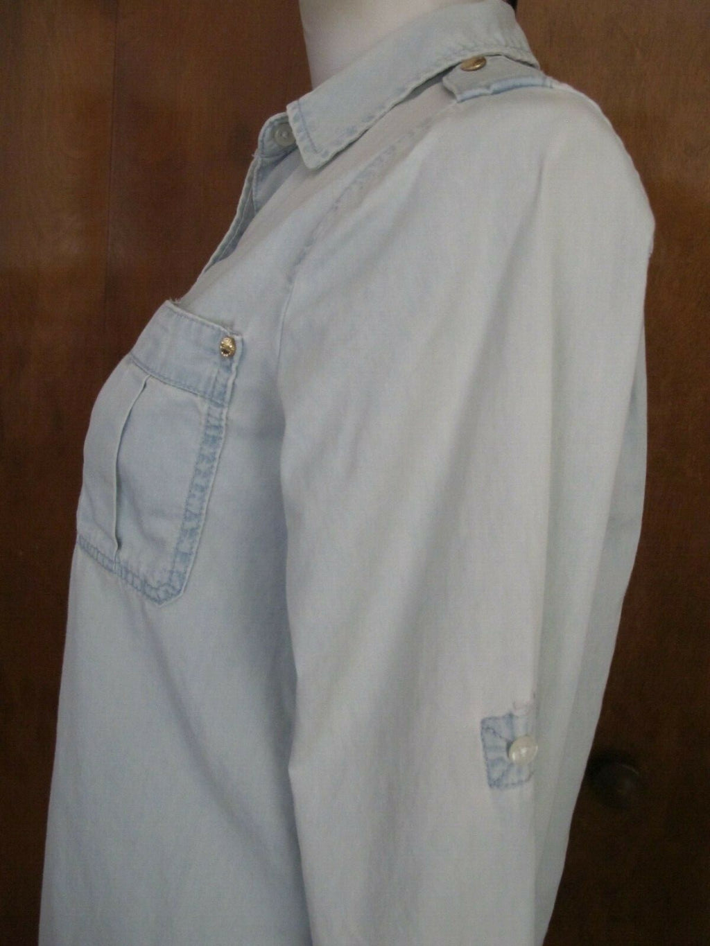 Michael Kors women’s jeans shirt size small faded