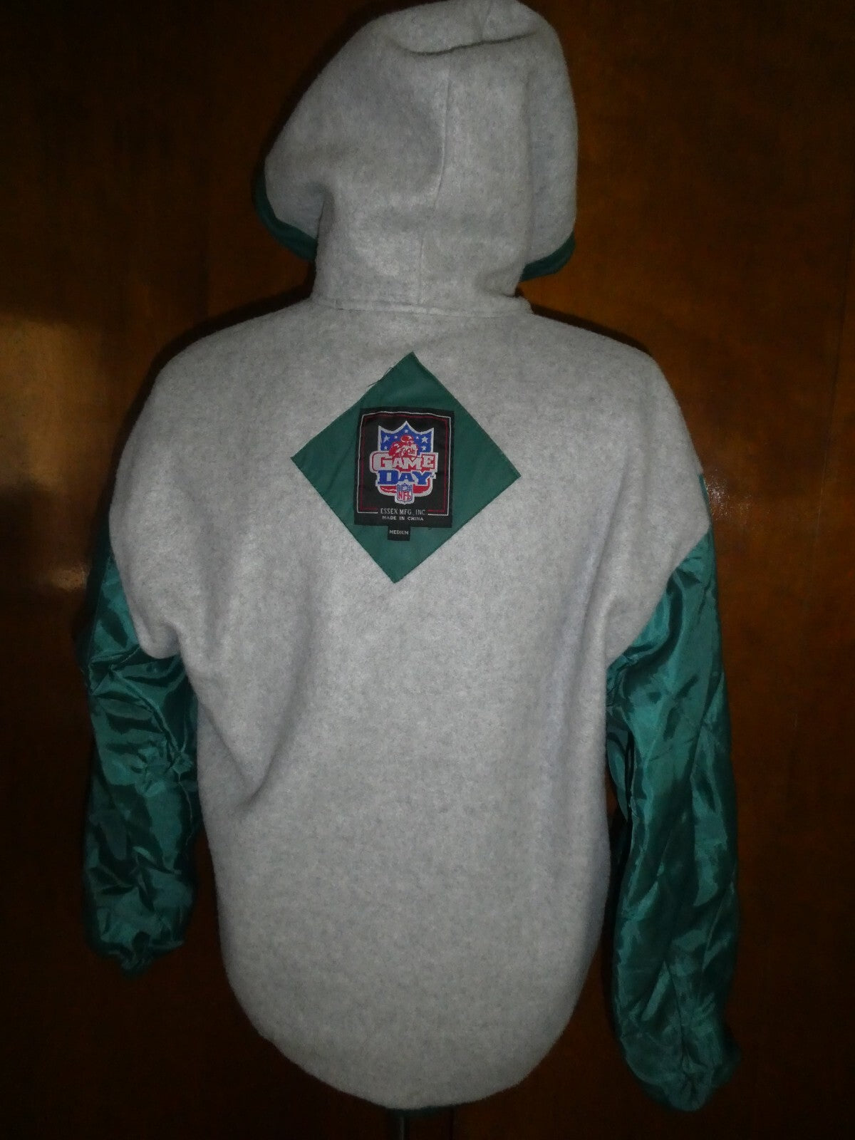 New York Jets Pro Line Coat Size Medium Unisex Adult with Hood and Liner