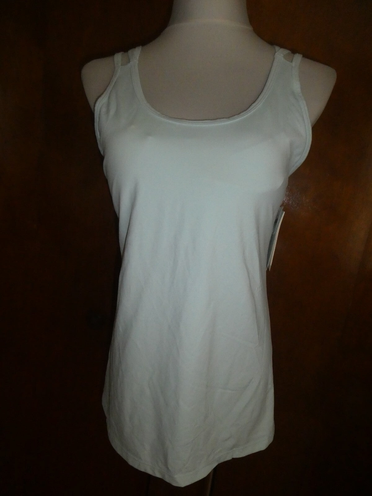 GapFit women's blue build in bra tank top size Large