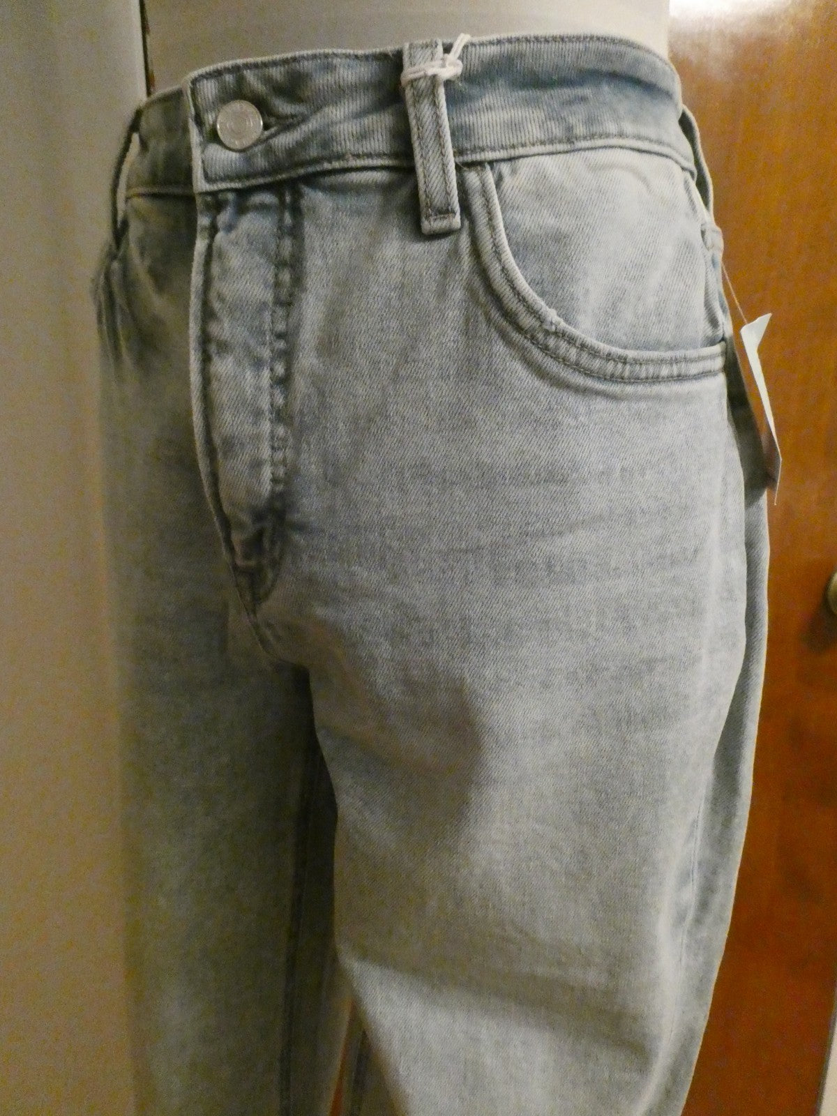 Lovervet By Vervet Women Jeans Uncharted Threads GLYDenim Wash Wide Leg Tall 31