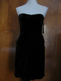 Marc by Mark Jacobs Women's Black Cotton Silk Evening Dress 6 