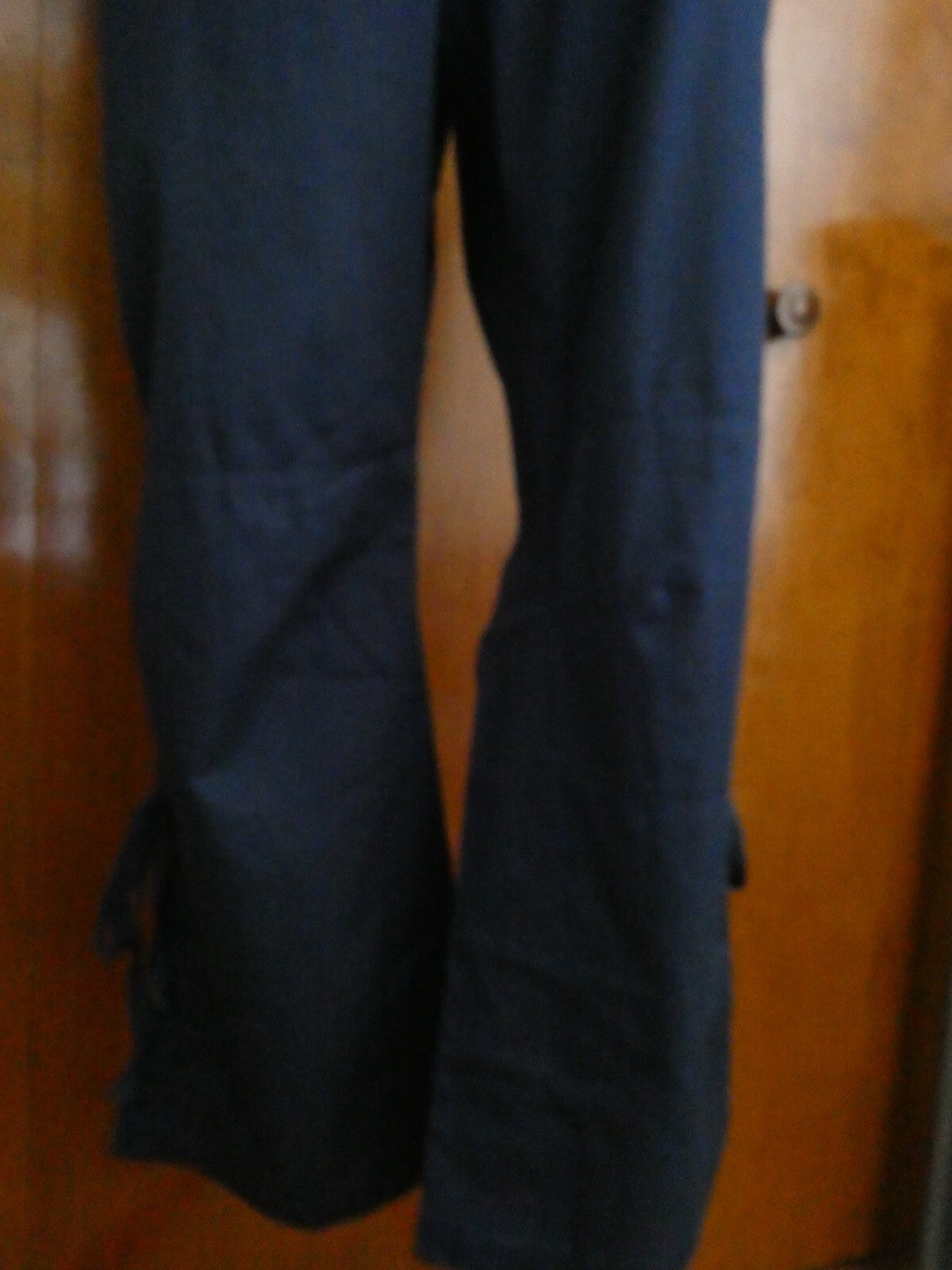 Calvin Klein Woman's Navy lightweight Cotton Summer Capris Pants 14P