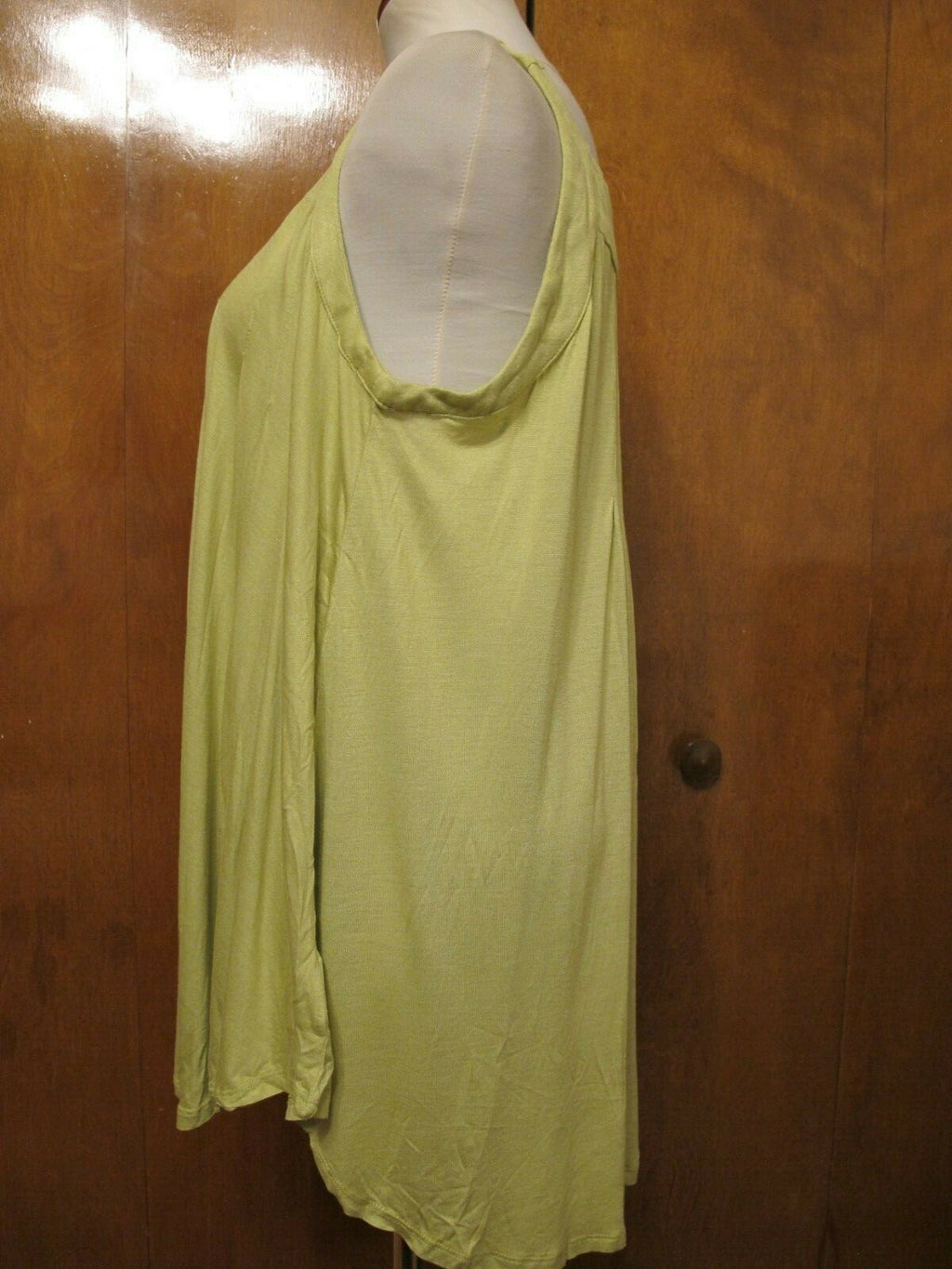 Anthropologie Meadow Rue Women's Lim/Vert Rayon Top Medium