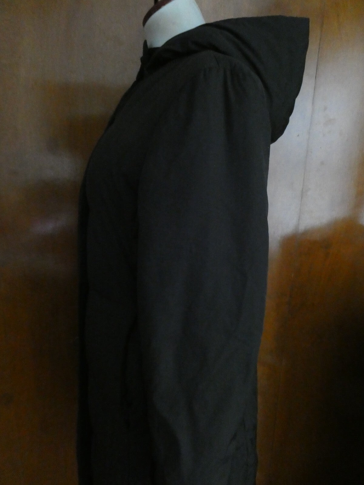 Cole Haan Women's Black Hooded Down Feather Winter Coat Size Small