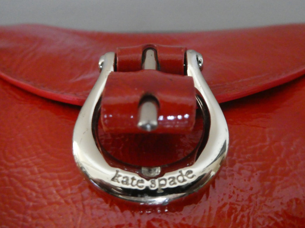 Vintage Kate Spade Women’s Patent Leather Wristlet Red Small Wallet