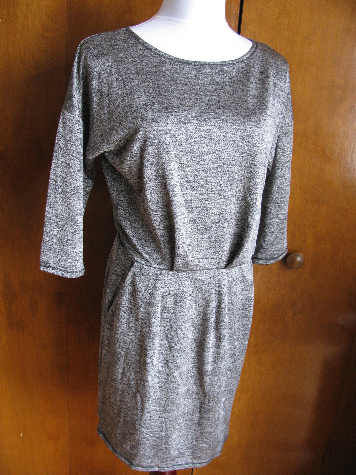Rachel Roy women's black silver pocketed dress size Medium New