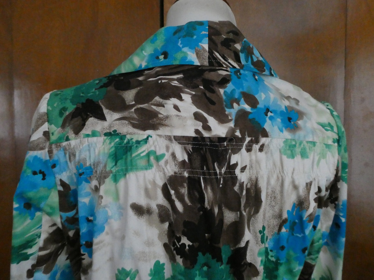 Allison Taylor women’s multicolor 3 buttons detailed blazer jacket size Large