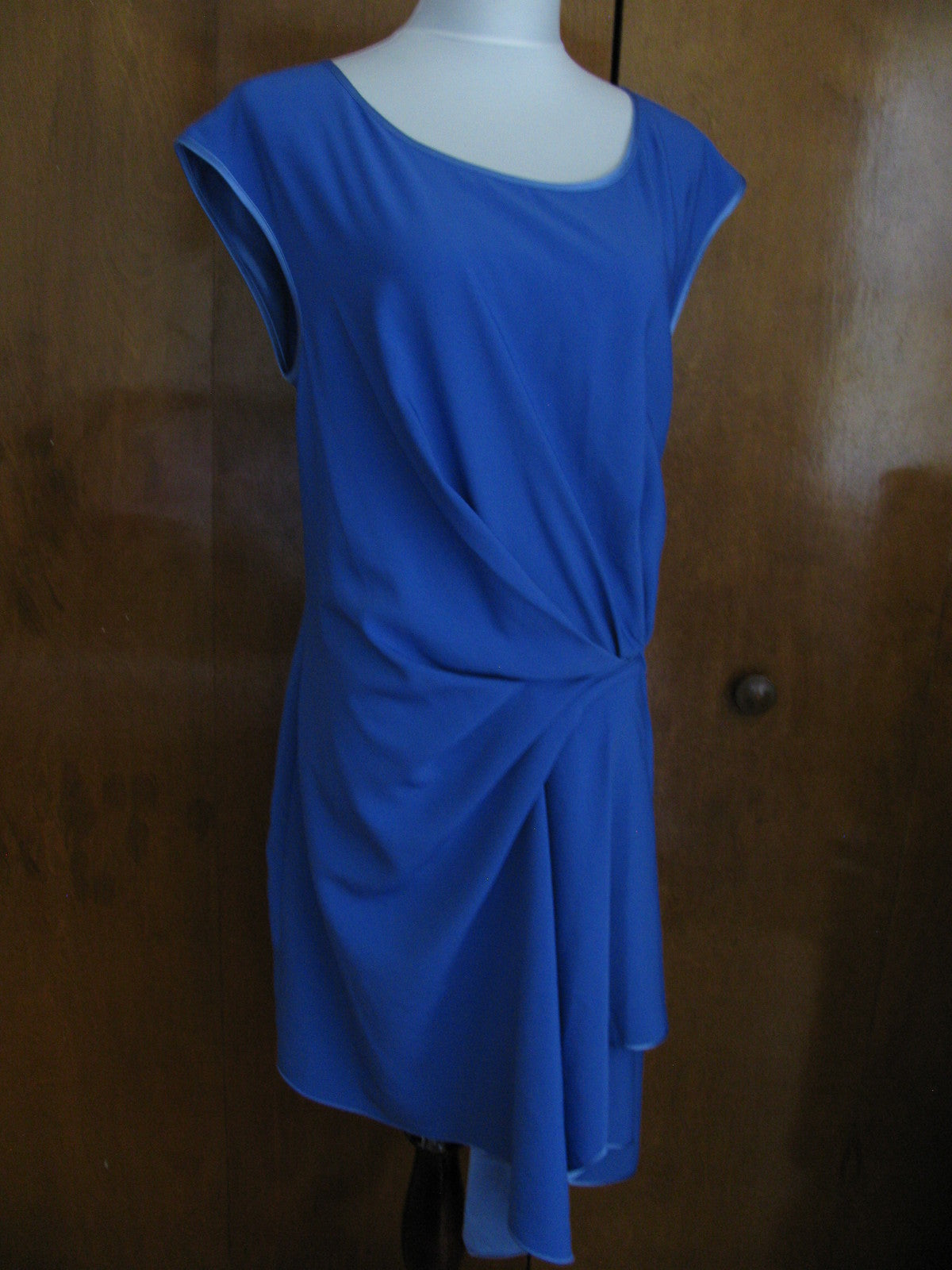 Rachel Roy women's stylish detailed blue dress size Xlarge 