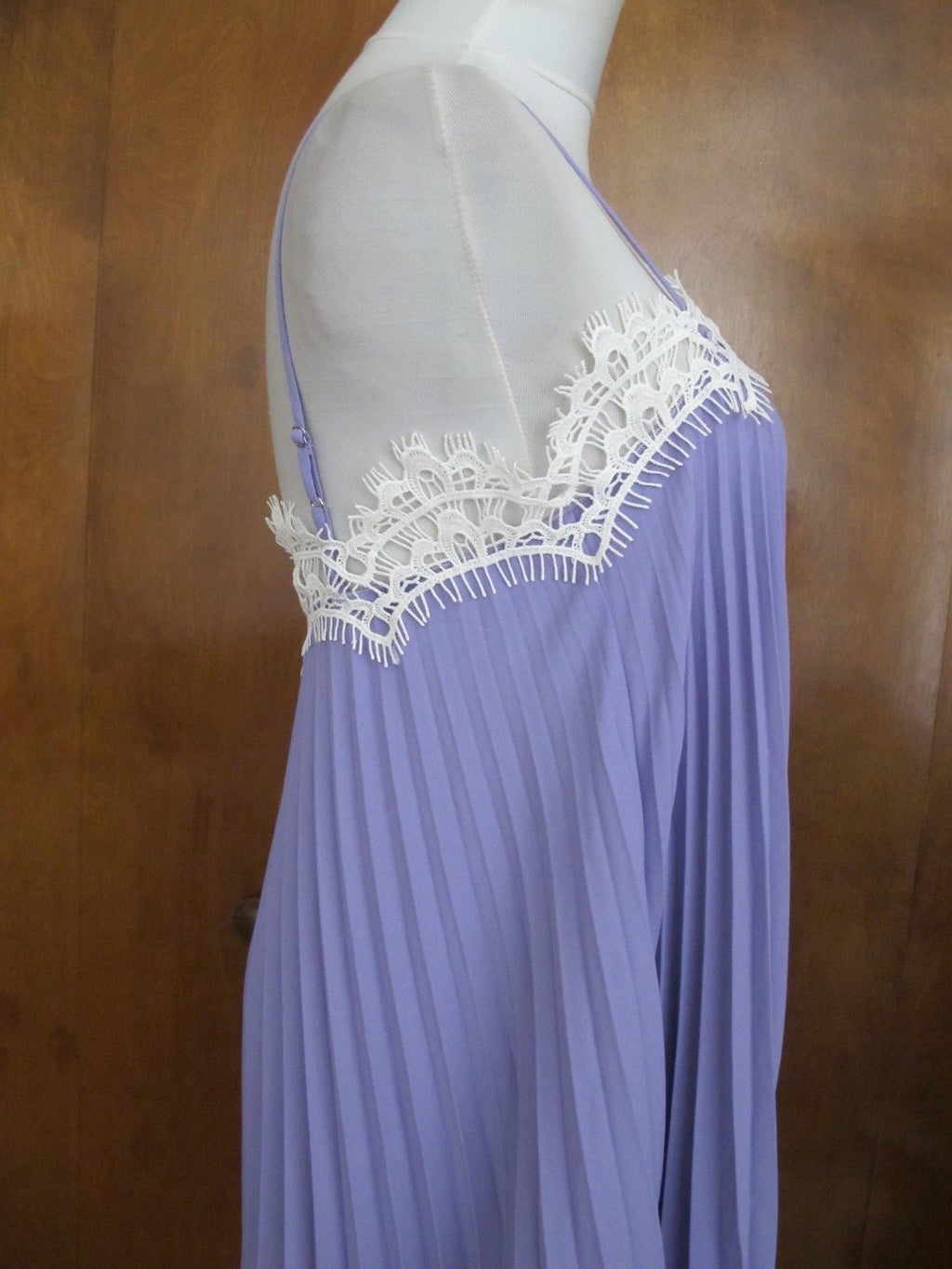 Anthropologie women’s purple A-line chemise medium 
