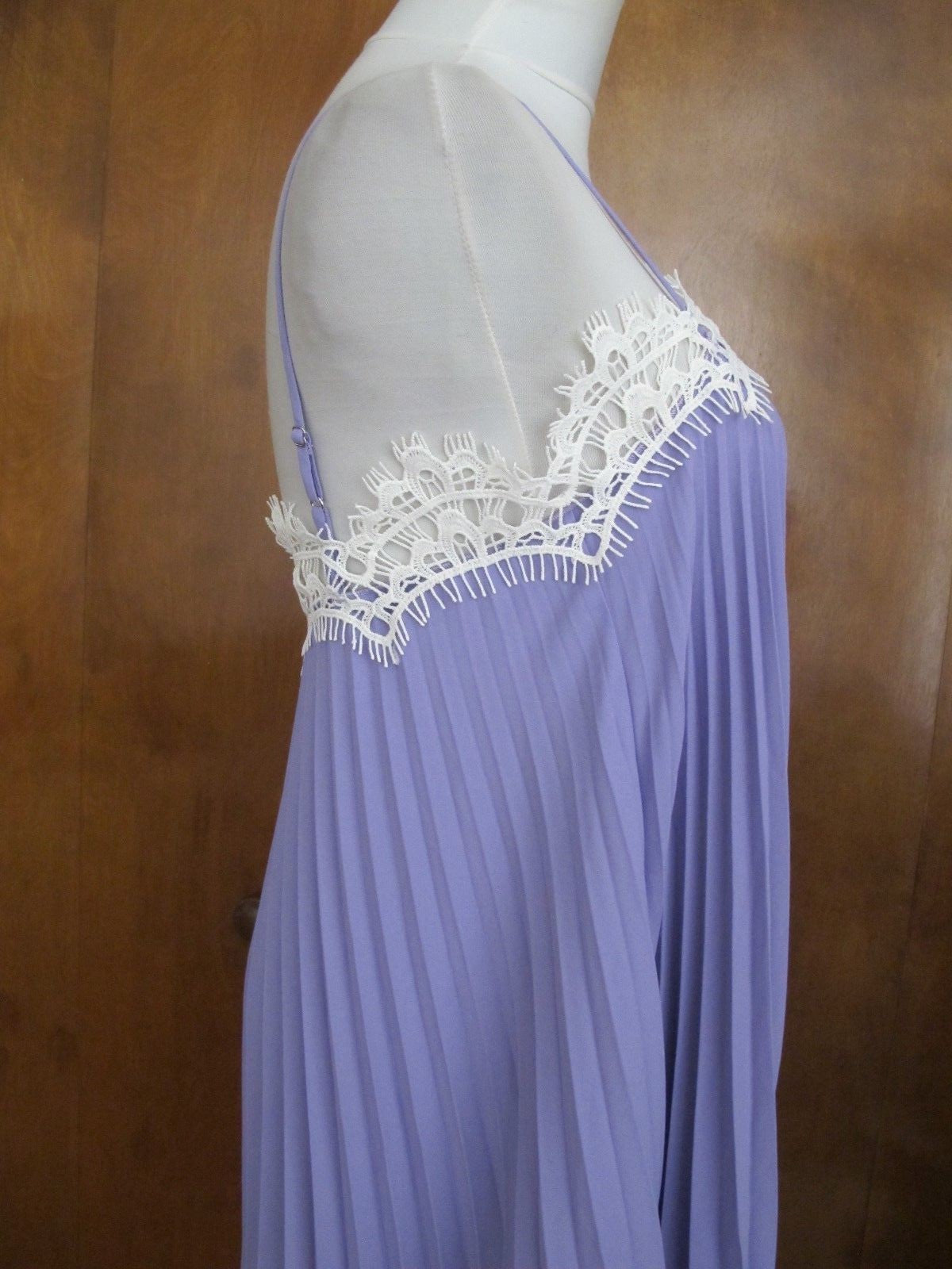 Anthropologie women’s purple A-line chemise medium 