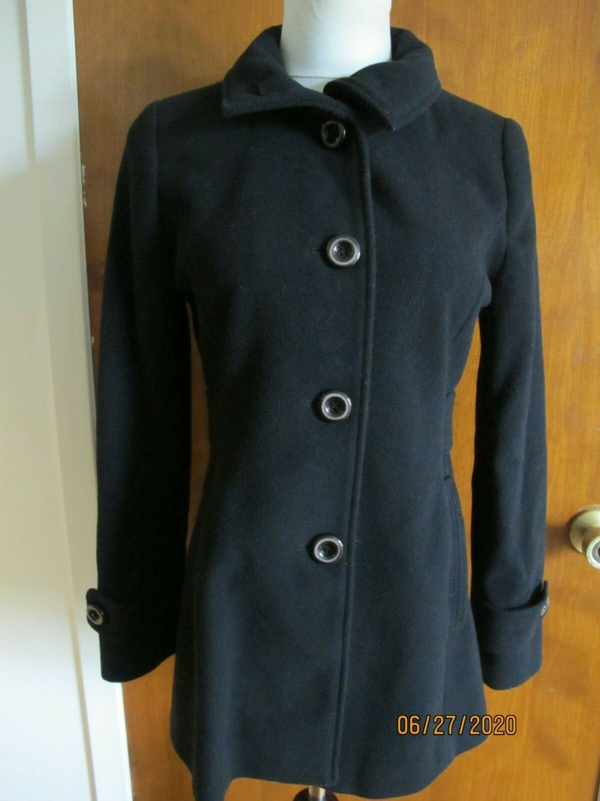 Kenneth Cole Women’s Black Basic Jacket Coat 4