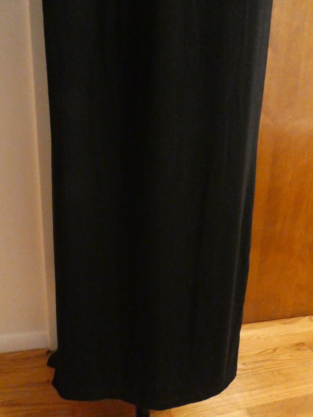 Sonoma Women Black Detailed Maxi Long Soft Skirt Size XSmall New w/Tag