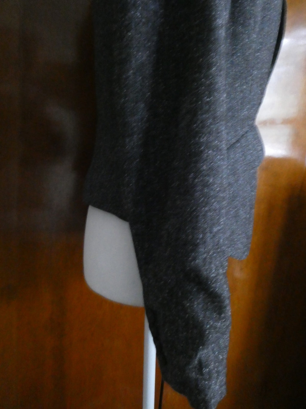 French Connection Women's Gray One Button Blazer Jacket Lined Size 4 Career