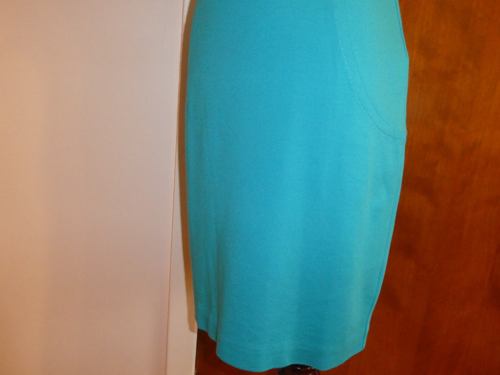 Trina Turk Women Lined Turquoise Teal Gorgeous Dress Size 2