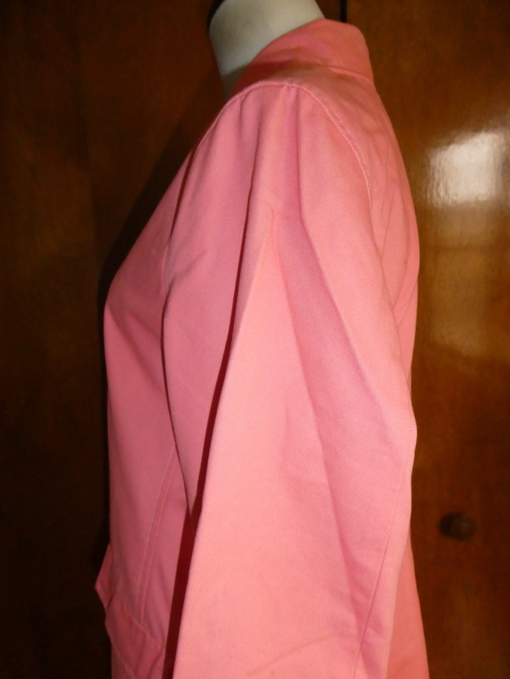 JH Women's Orange Long Sleeve Trench Coat Size 14 (can fit size 12)