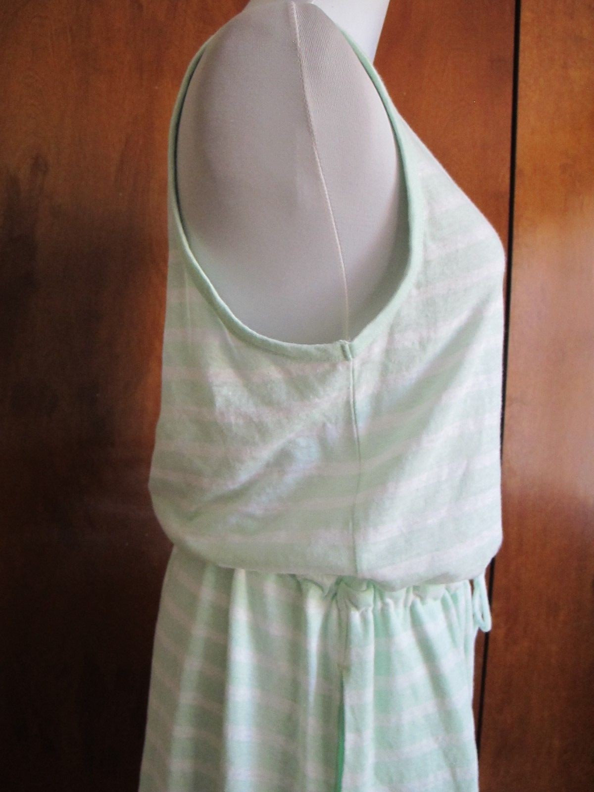 Gap women's stripped cotton linen dress size Medium 