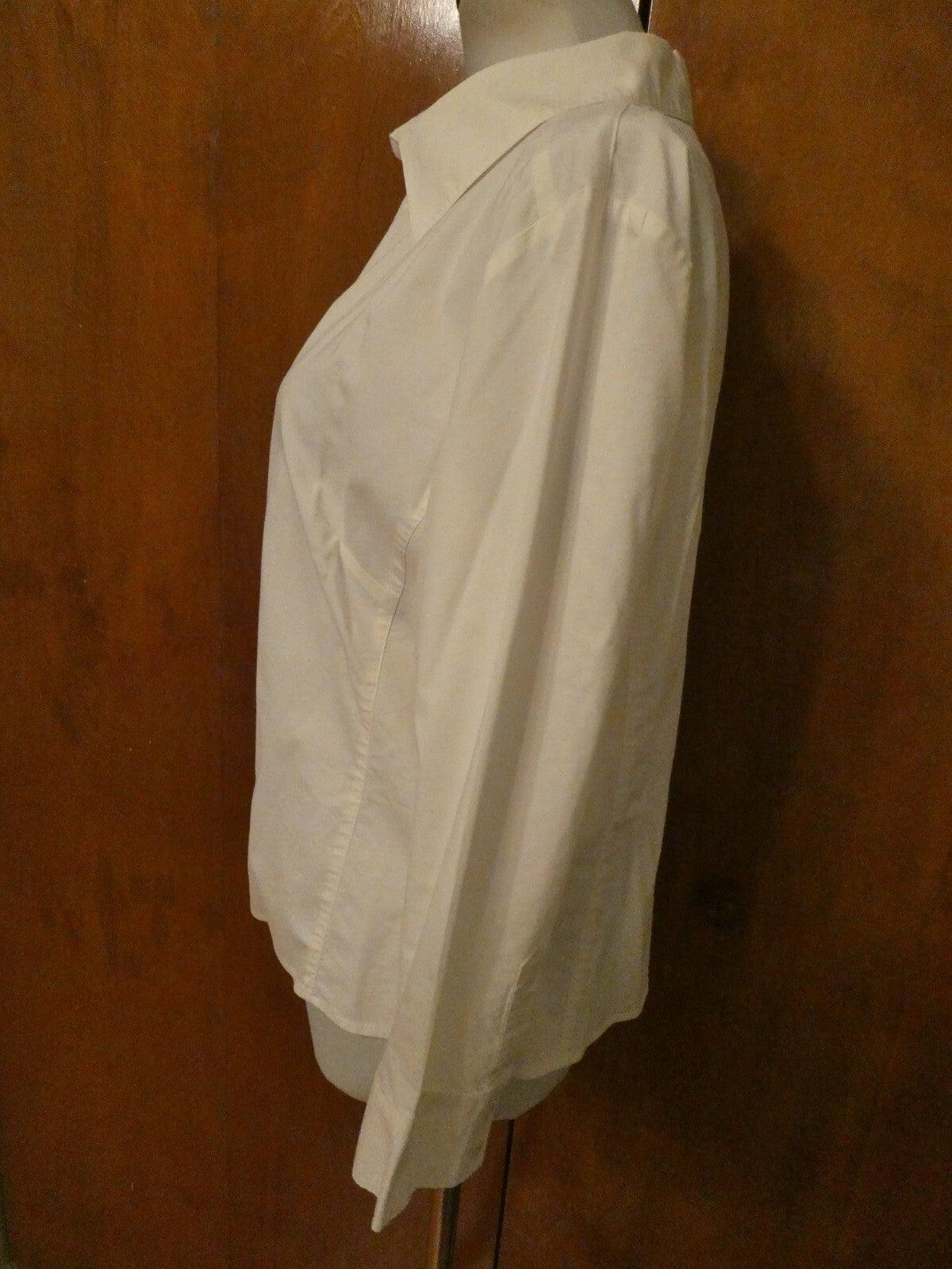 New York &Company women's white top size large