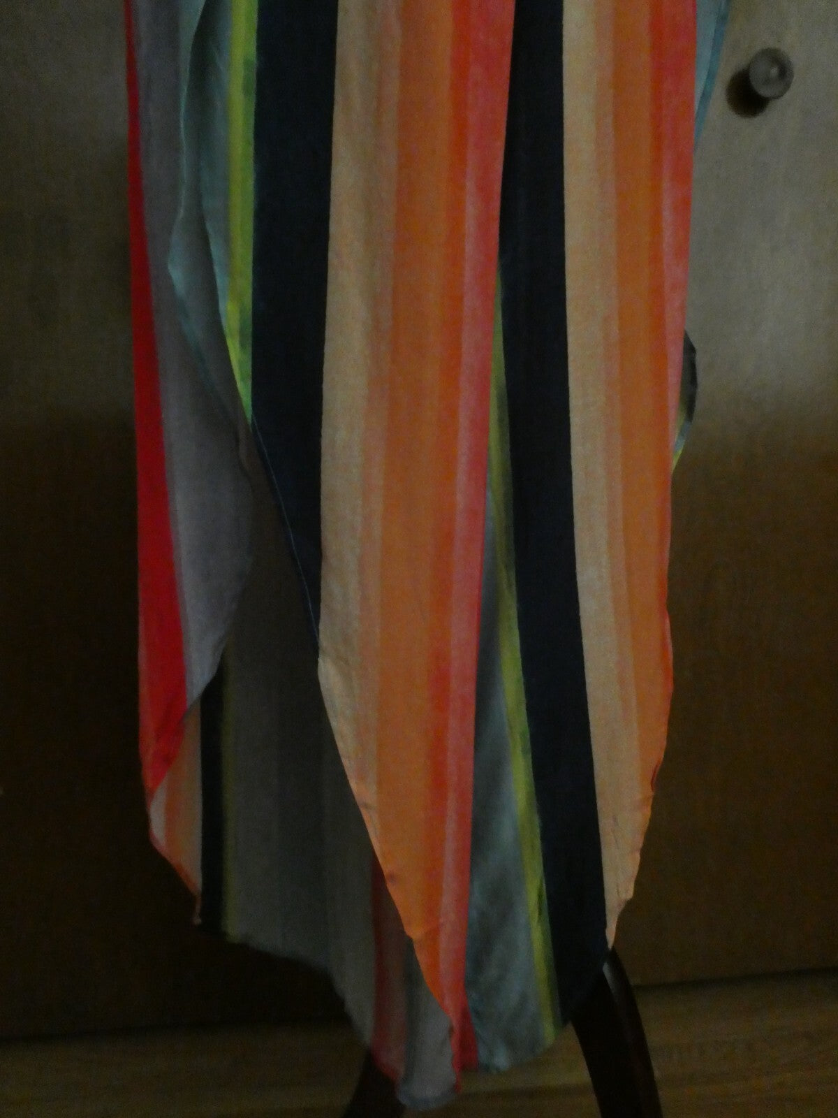 Anthropologie The Artwork Of Carla Weeks Wide Split Leg Beach Pants Multicolor