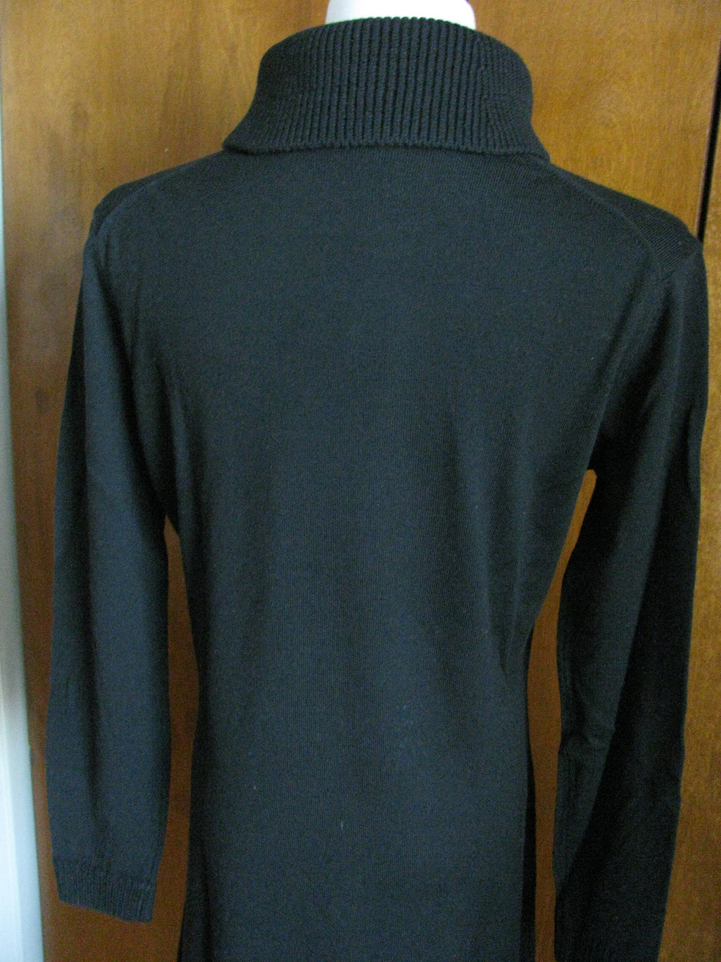 Lacoste women's black turtleneck dress 