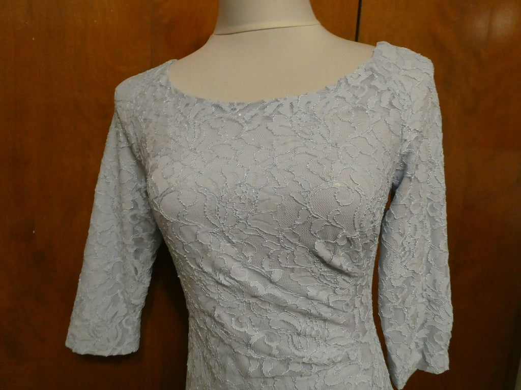Ralph Lauren women's light blue evening dress 