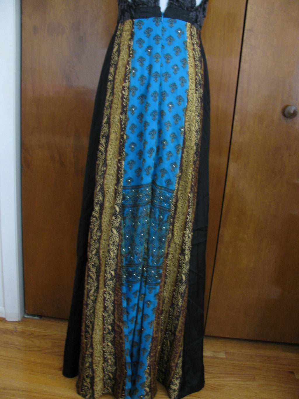 Free People women’s ocean soft rayon lined maxi new dress