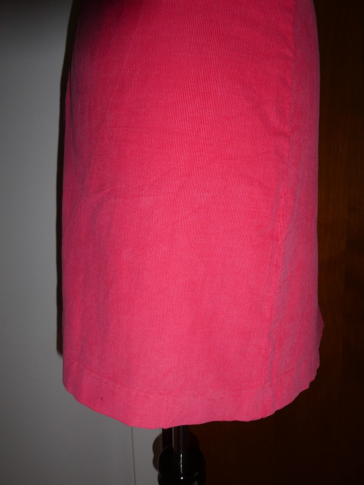 Castaway Pink Women 100% Cotton Pencil Short Skirt Women’s Back Zip 12,14 NEW