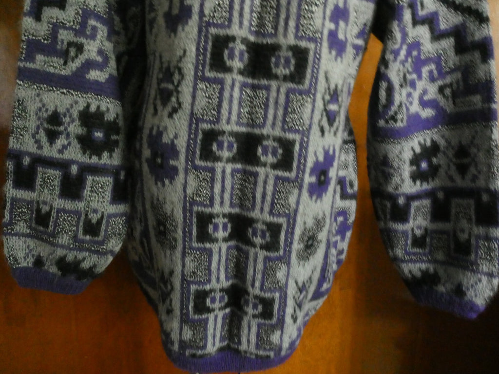 Vintage Wool Blend Sweater/Cardigan Ladies Fashion S.K.V.J. Medium